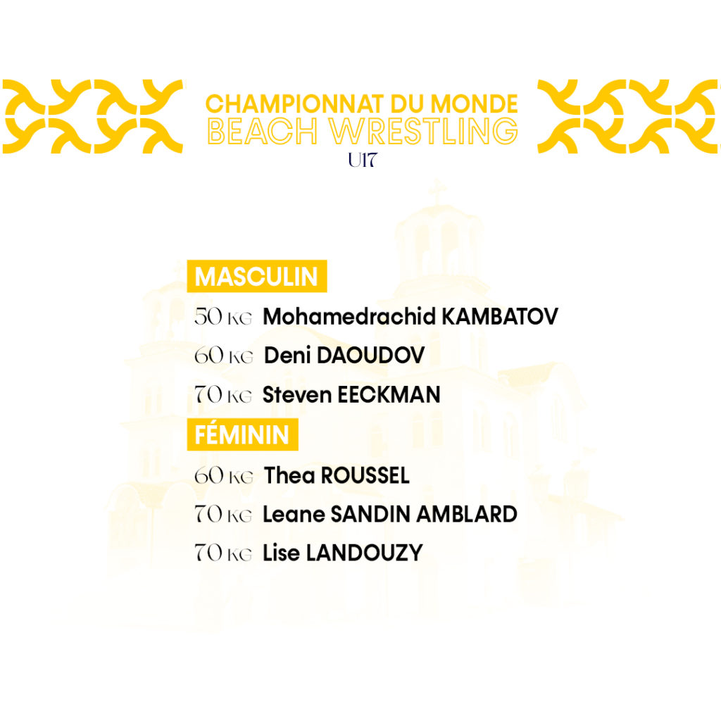 Beach Wrestling - Grèce U17