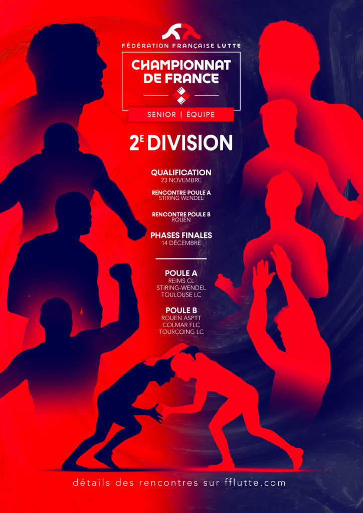 Championnats de France par équipes D2 - 2024 - Affiche