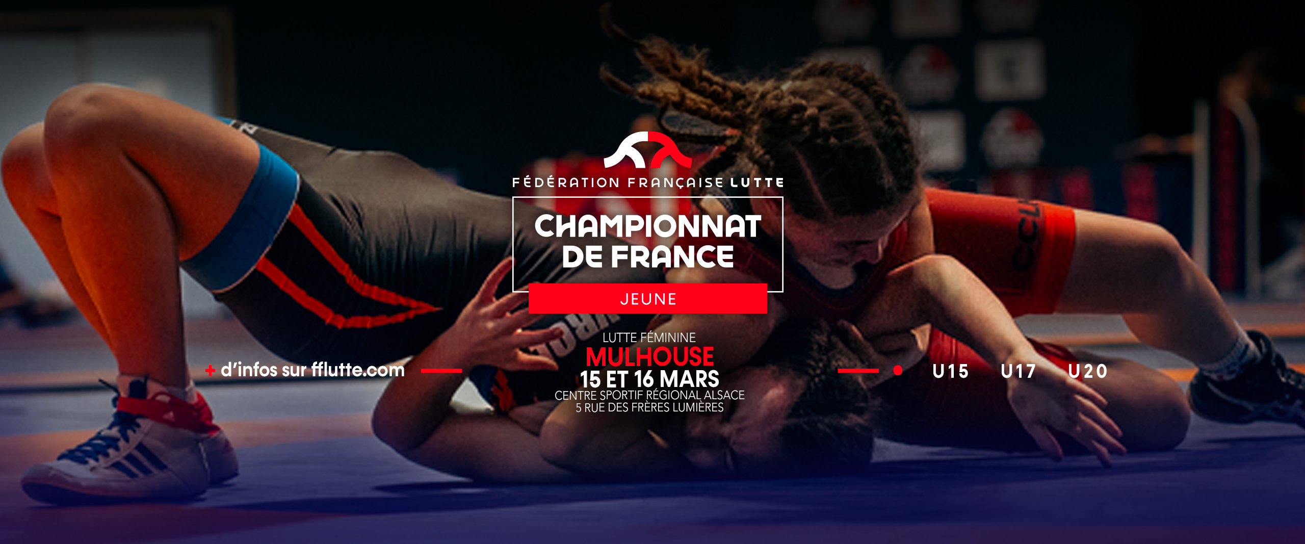 Championnats de France Jeunes 2025 - Lutte Féminine - Slide